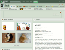Tablet Screenshot of elec-1.deviantart.com