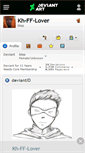 Mobile Screenshot of kh-ff-lover.deviantart.com