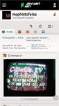 Mobile Screenshot of mephistofeles.deviantart.com