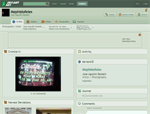 Tablet Screenshot of mephistofeles.deviantart.com
