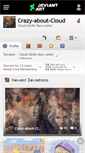 Mobile Screenshot of crazy-about-cloud.deviantart.com
