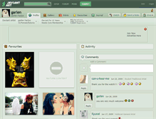 Tablet Screenshot of garlen.deviantart.com
