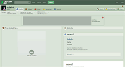 Desktop Screenshot of bubs84.deviantart.com