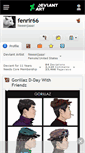 Mobile Screenshot of fenrir66.deviantart.com
