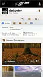 Mobile Screenshot of darkpeter.deviantart.com