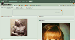 Desktop Screenshot of empatia-stock.deviantart.com