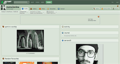 Desktop Screenshot of momo2online.deviantart.com