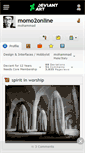 Mobile Screenshot of momo2online.deviantart.com