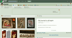 Desktop Screenshot of neeolah.deviantart.com