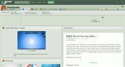 Desktop Screenshot of chaosapostle.deviantart.com