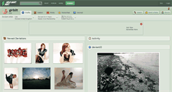 Desktop Screenshot of girlb0t.deviantart.com