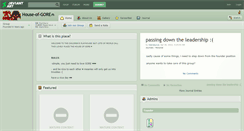 Desktop Screenshot of house-of-gore.deviantart.com