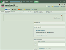 Tablet Screenshot of kratosfangirl32.deviantart.com