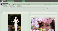 Desktop Screenshot of madalaena.deviantart.com