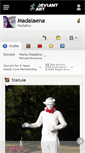 Mobile Screenshot of madalaena.deviantart.com