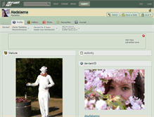 Tablet Screenshot of madalaena.deviantart.com