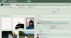 Desktop Screenshot of hatsumiiku.deviantart.com