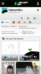 Mobile Screenshot of hatsumiiku.deviantart.com