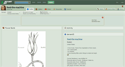 Desktop Screenshot of feed-the-machine.deviantart.com