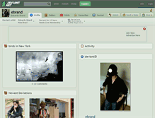 Tablet Screenshot of ebrand.deviantart.com
