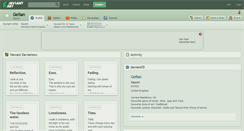 Desktop Screenshot of gellan.deviantart.com