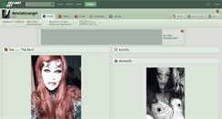 Desktop Screenshot of desolatexangel.deviantart.com