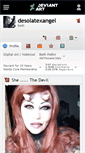 Mobile Screenshot of desolatexangel.deviantart.com