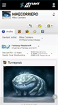 Mobile Screenshot of mikecorriero.deviantart.com