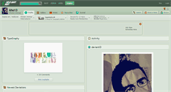 Desktop Screenshot of kho13.deviantart.com