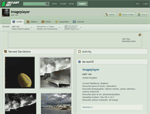 Tablet Screenshot of imageplayer.deviantart.com