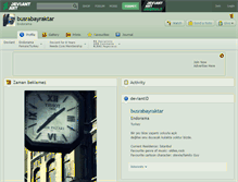 Tablet Screenshot of busrabayraktar.deviantart.com