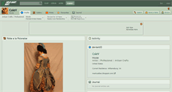 Desktop Screenshot of colev.deviantart.com