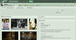 Desktop Screenshot of krene.deviantart.com