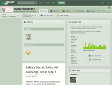 Tablet Screenshot of crystal-starseeds.deviantart.com