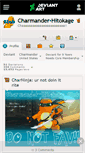 Mobile Screenshot of charmander-hitokage.deviantart.com