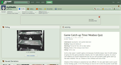 Desktop Screenshot of mythkatie.deviantart.com