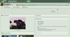 Desktop Screenshot of dancingsoul.deviantart.com