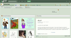 Desktop Screenshot of kuria-chan.deviantart.com