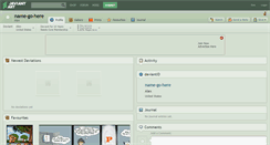 Desktop Screenshot of name-go-here.deviantart.com