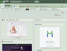 Tablet Screenshot of emcepa.deviantart.com
