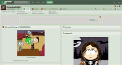 Desktop Screenshot of perpetualnight.deviantart.com