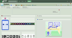 Desktop Screenshot of paradasia.deviantart.com