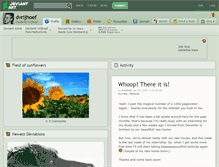 Tablet Screenshot of dvrijhoef.deviantart.com