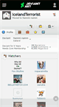 Mobile Screenshot of icelandterrorist.deviantart.com