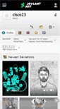 Mobile Screenshot of cisco23.deviantart.com