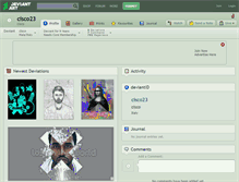 Tablet Screenshot of cisco23.deviantart.com