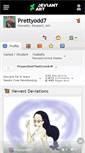 Mobile Screenshot of prettyodd7.deviantart.com