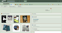 Desktop Screenshot of keendesignz.deviantart.com