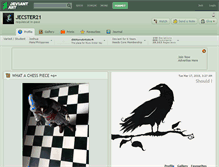 Tablet Screenshot of jecster21.deviantart.com