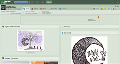 Desktop Screenshot of nightviola.deviantart.com